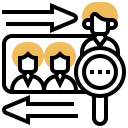 AI receptionist supporting multilingual communication for yoga studios, featuring diverse users engaging with technology for class bookings and inquiries. AI receptionist supporting multilingual communication for yoga studios, featuring diverse users engaging with technology for class bookings and inquiries.