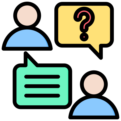 AI-powered communication for bakeries, featuring customer inquiries and order processes, with speech bubbles and user interaction elements.
