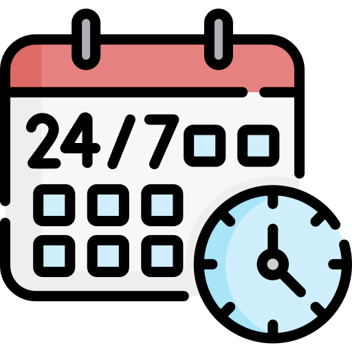 24/7 Availability